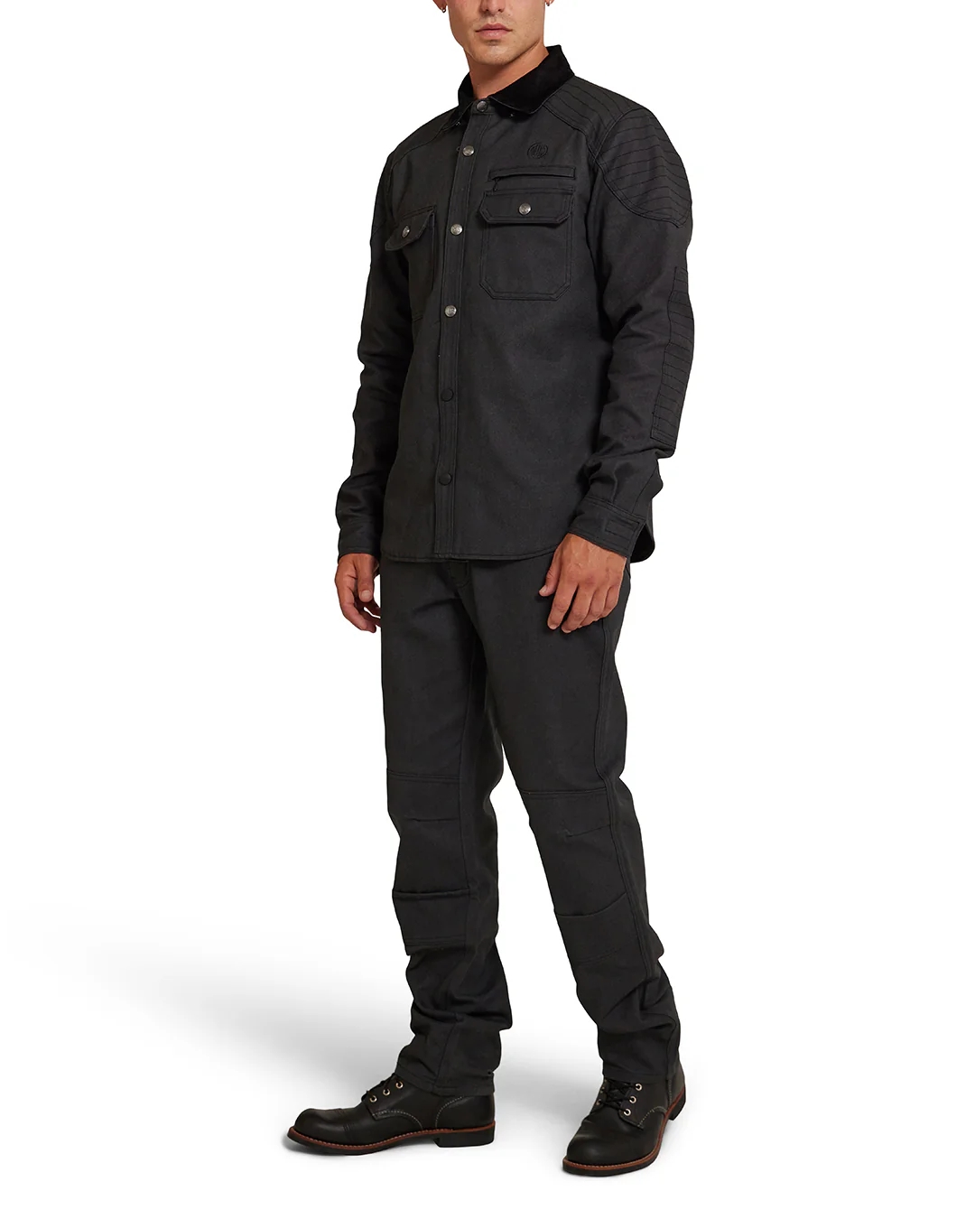 Canter Overshirt - Black - Image 5