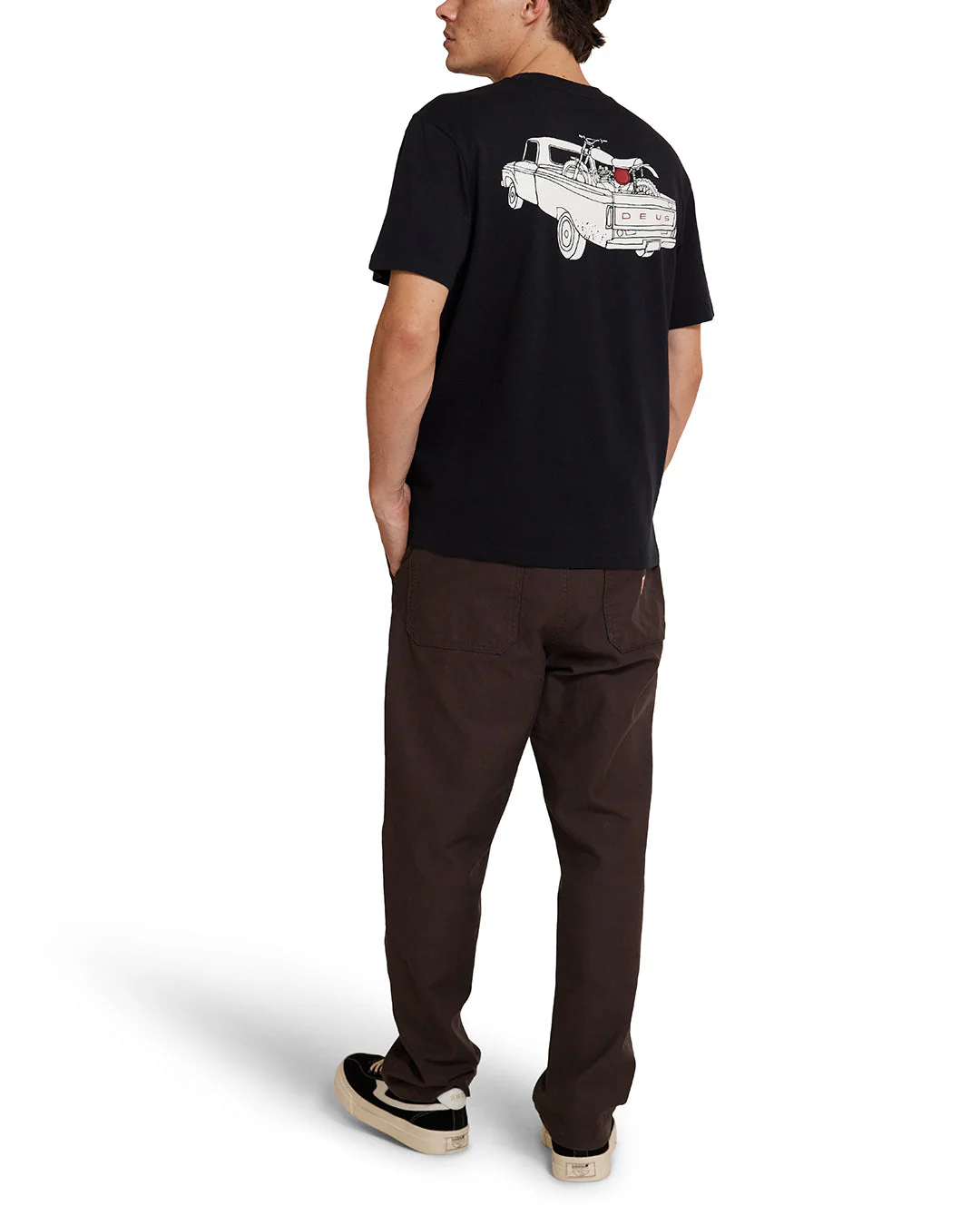 Carby Pickup Tee - Black - Image 4