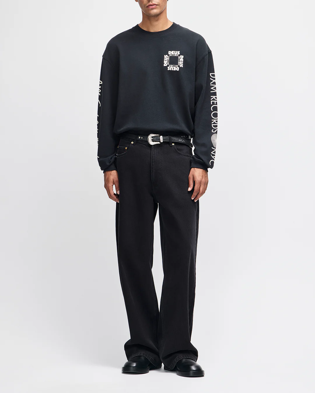 Defacto Ls Tee - Black - Image 5