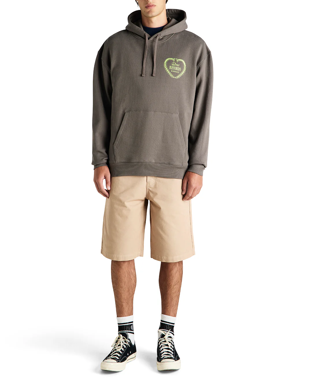 Lady Libertine Hoodie - Charcoal - Image 3