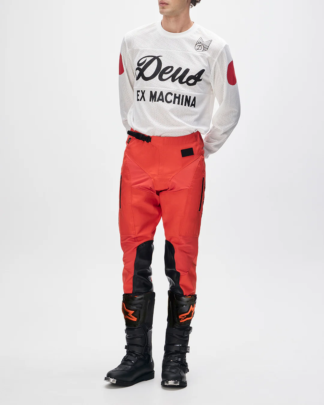 Moto Off Road Pant - Orange - Image 8