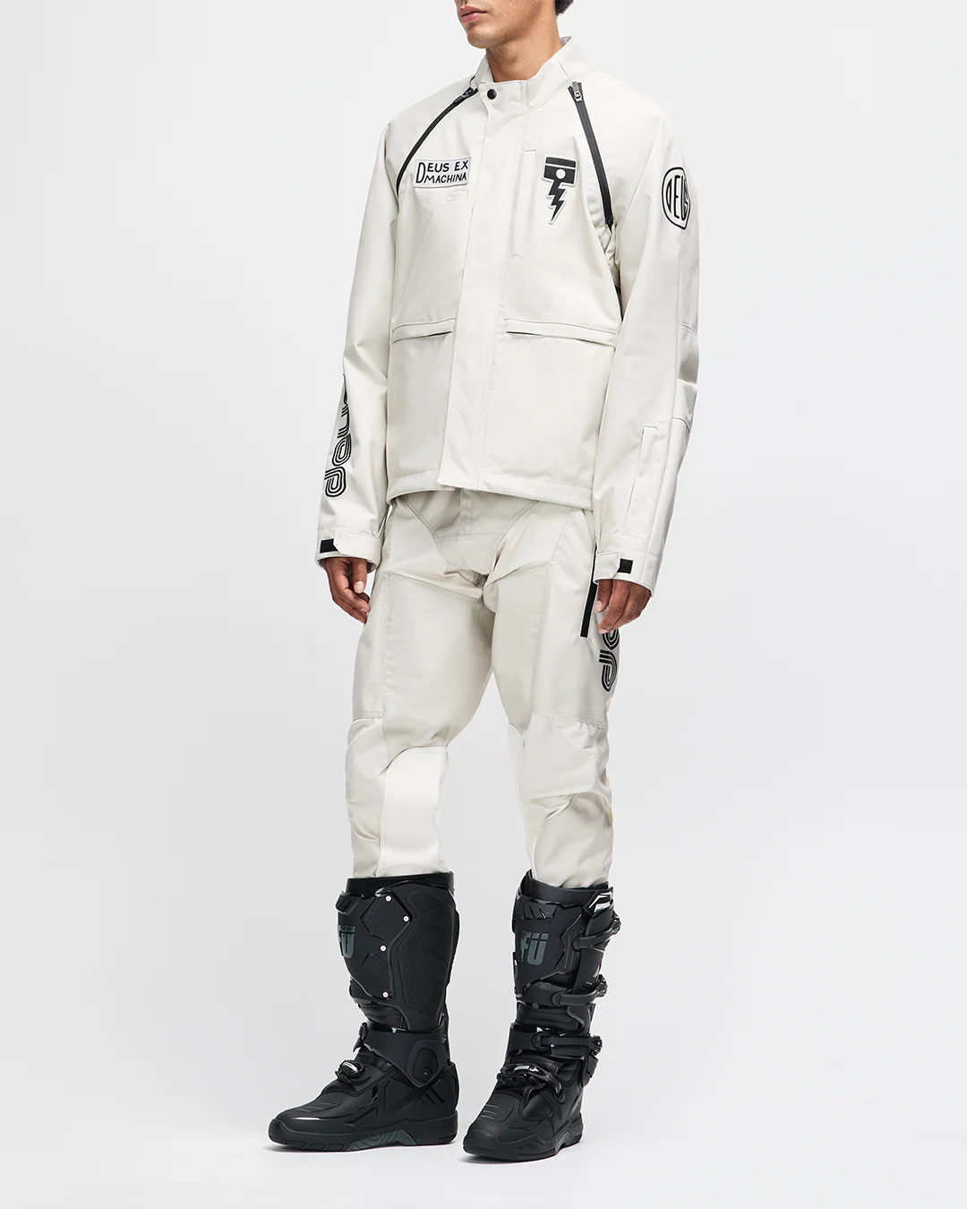 Off Road Cordura Jacket - Dirty White - Image 11