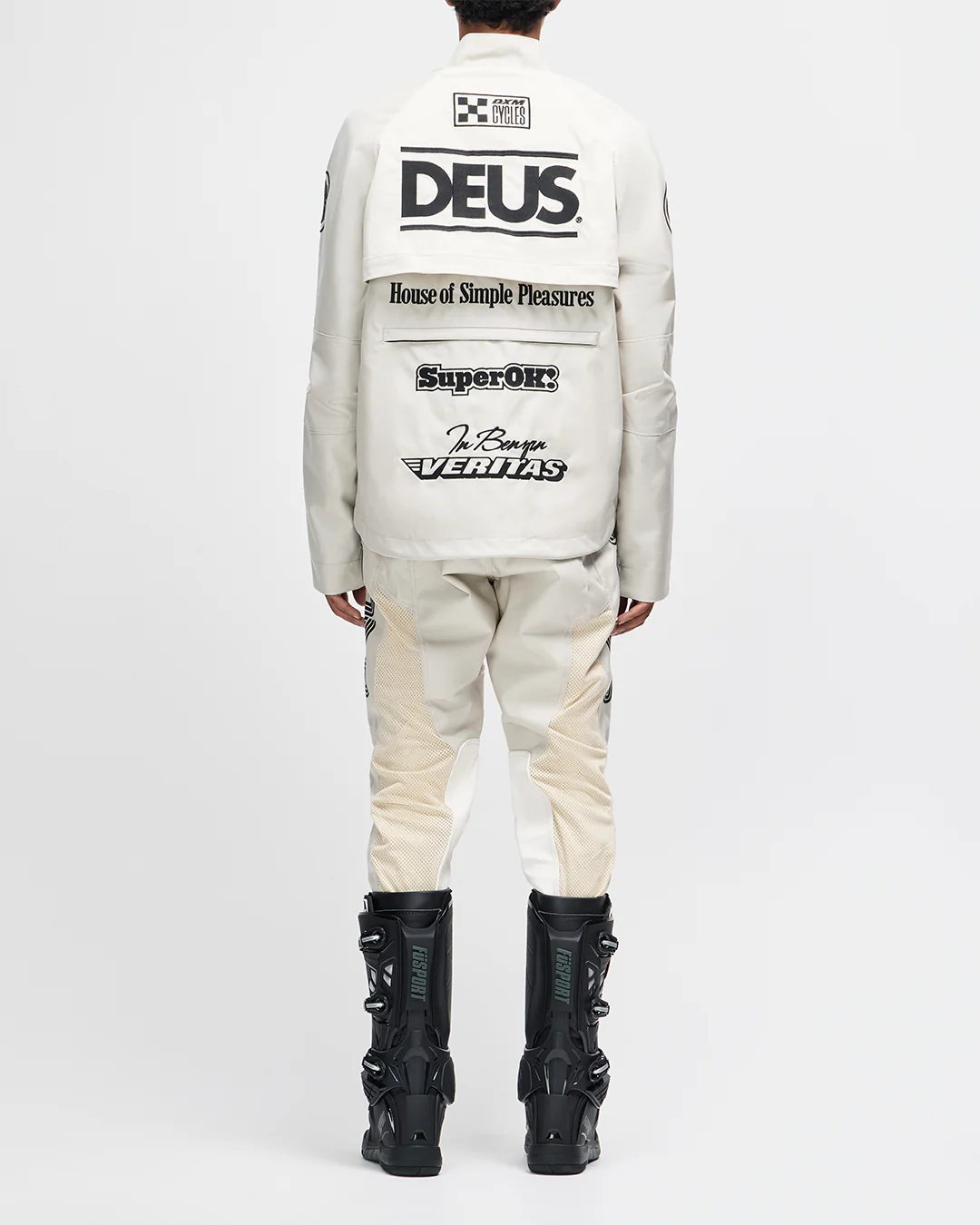 Off Road Cordura Jacket - Dirty White - Image 12