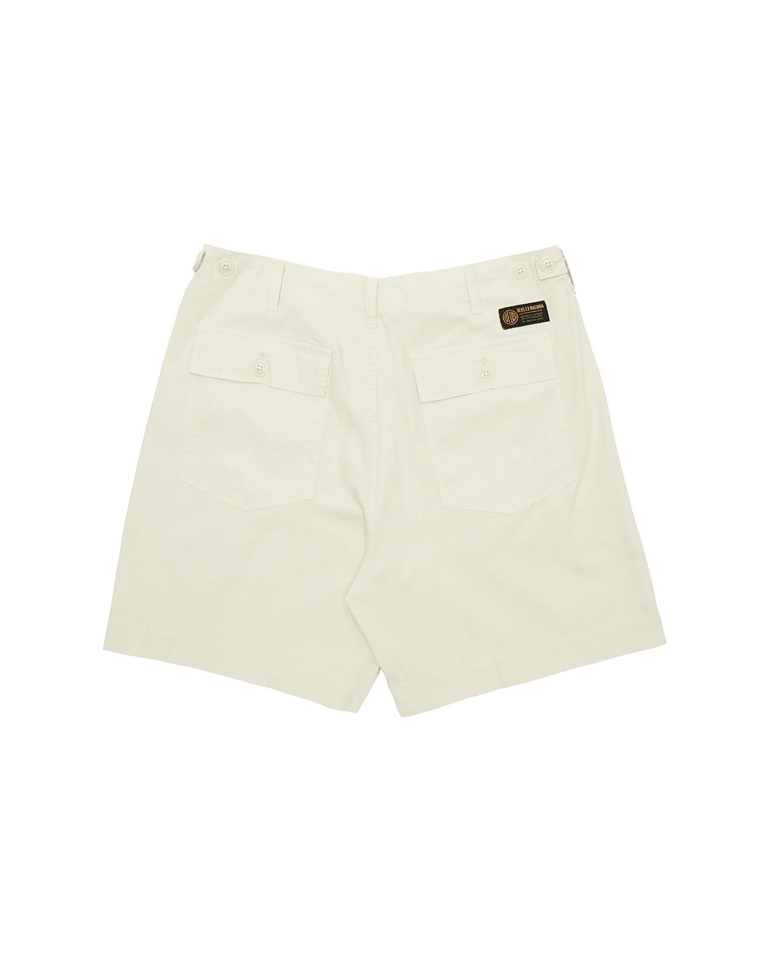 Poplin Harris Fatigue Short - Dirty White - Image 7