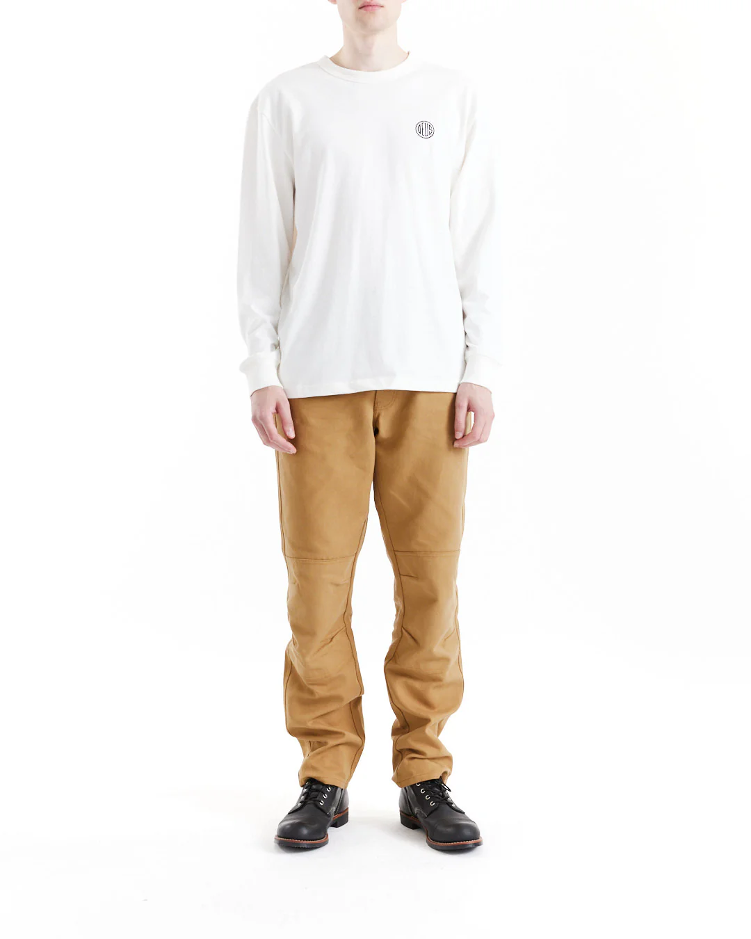 Ride Ready Ls Tee - Vintage White - Image 3