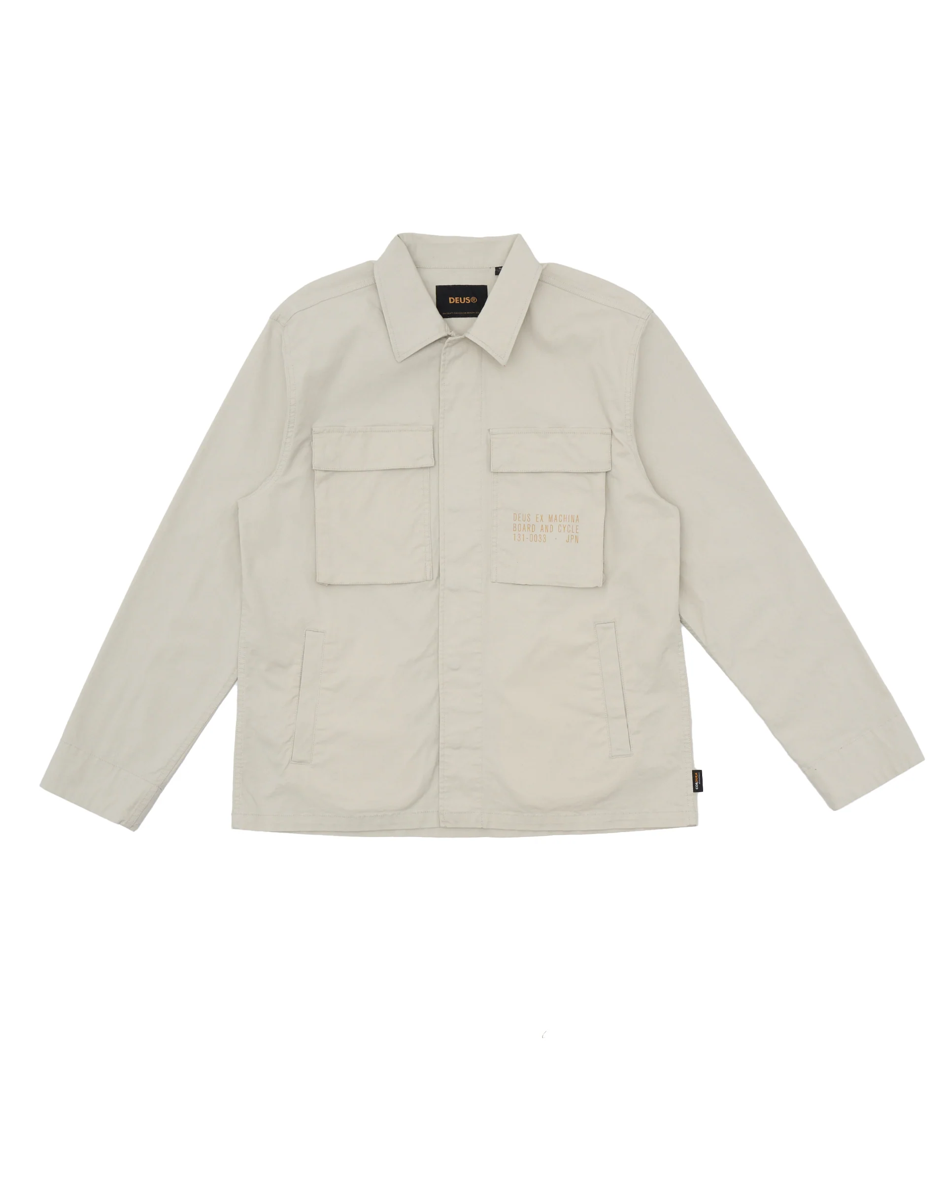 Tommy Poplin Surf Shirt - Dirty White - Image 5