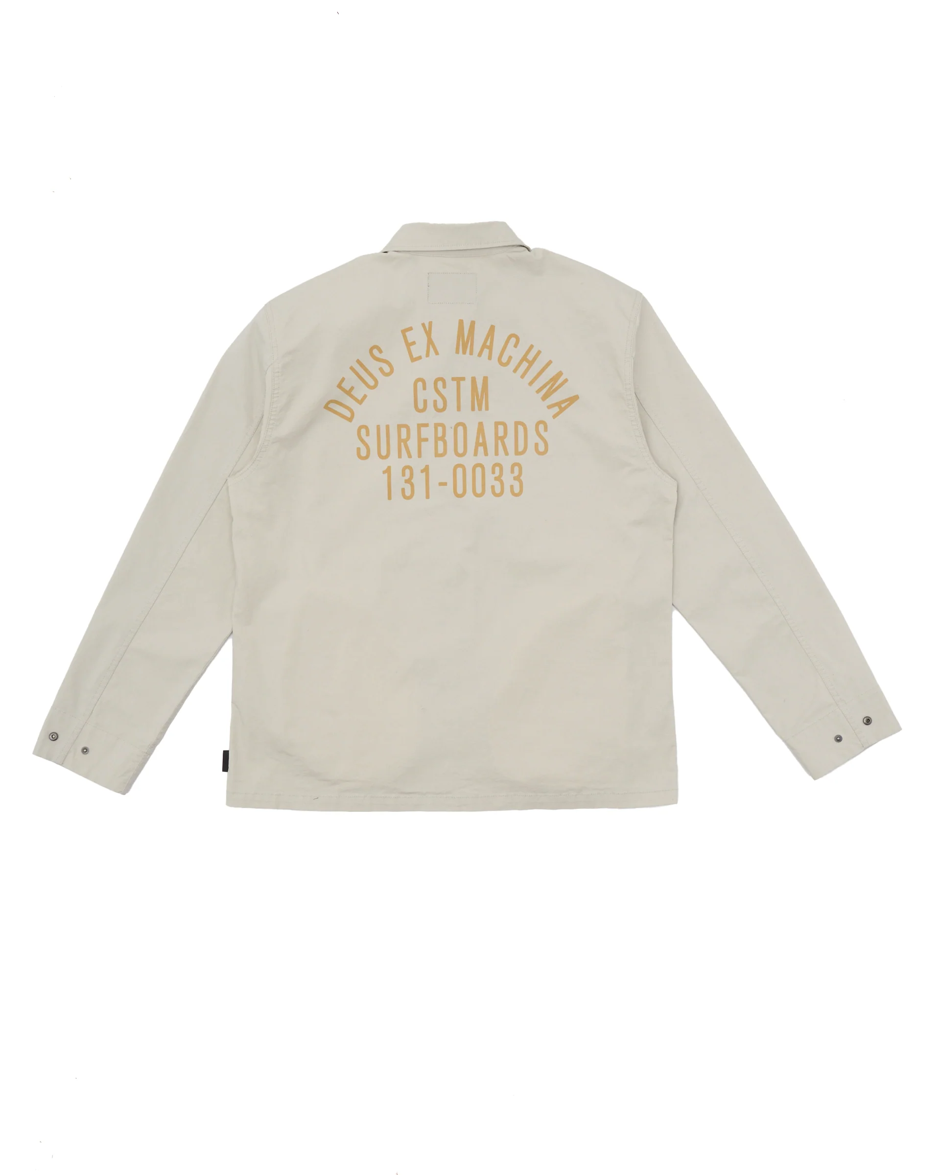 Tommy Poplin Surf Shirt - Dirty White - Image 6