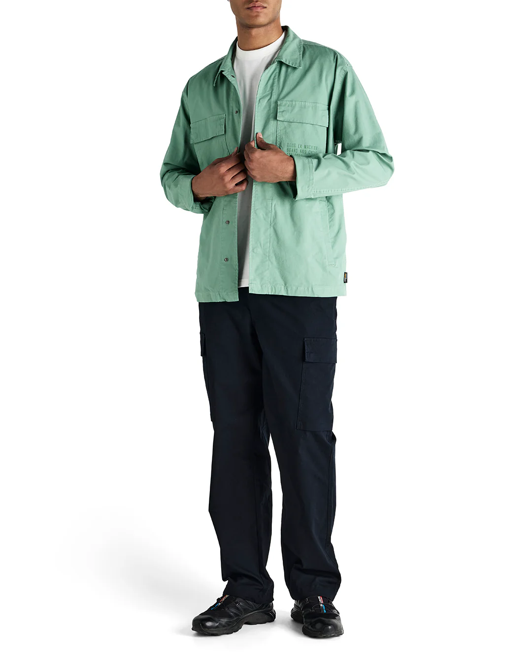 Tommy Poplin Surf Shirt - Shale Green - Image 3