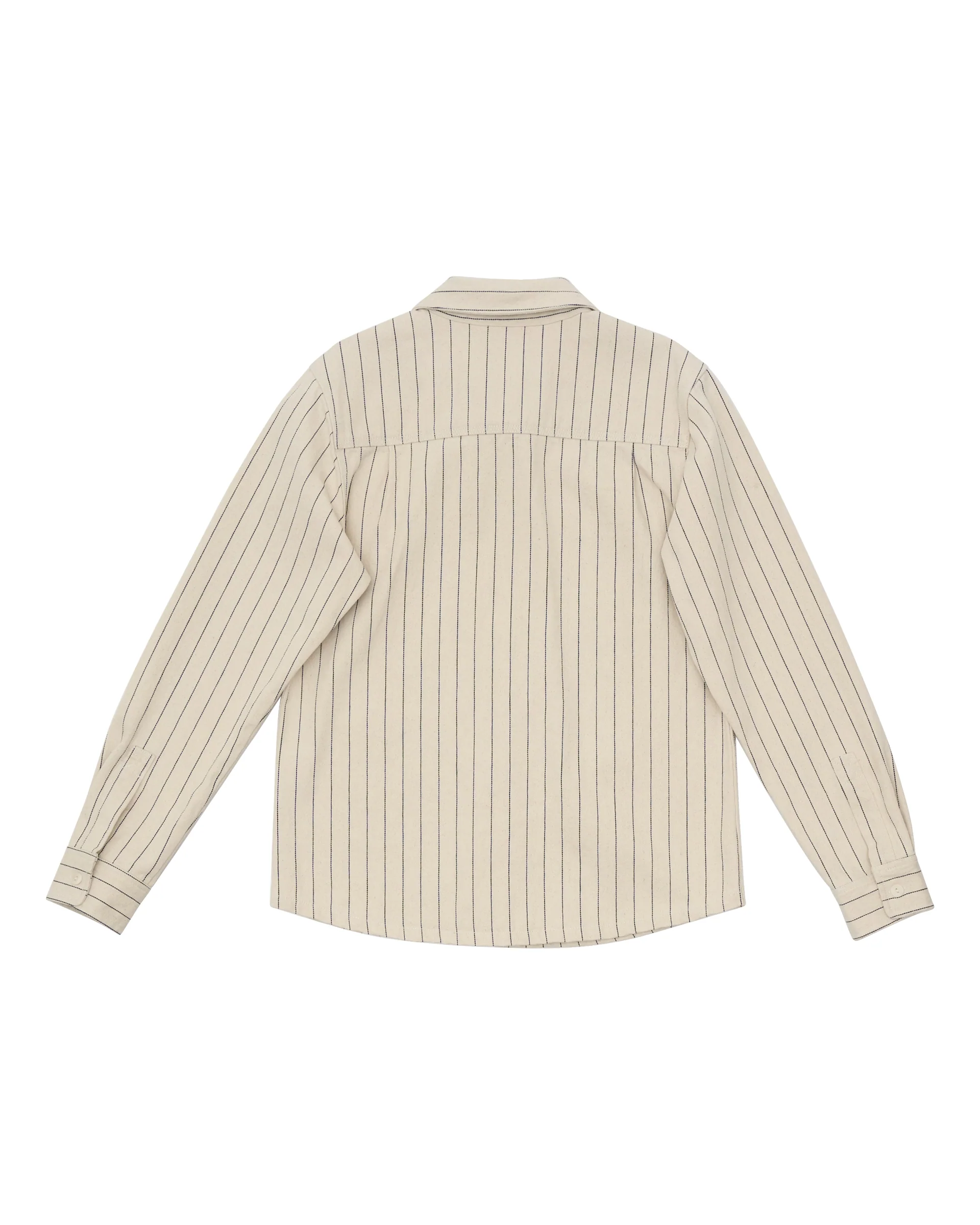 Vacay Stripe Denim Shirt - Natural - Image 6