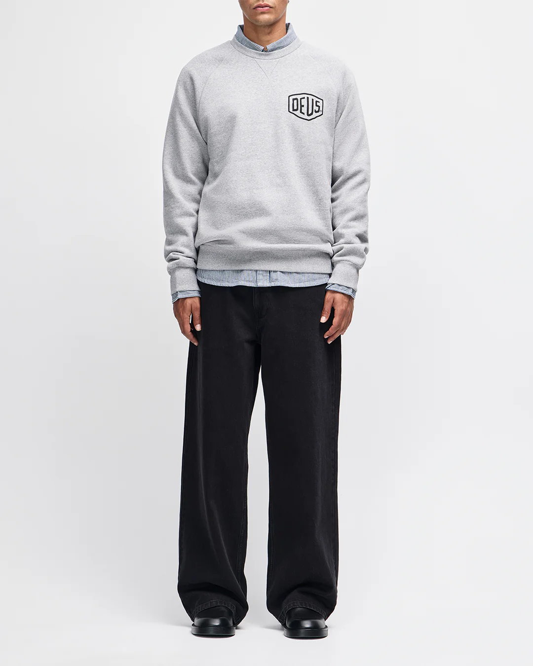 Venice Address Crew - Grey Marle - Image 5