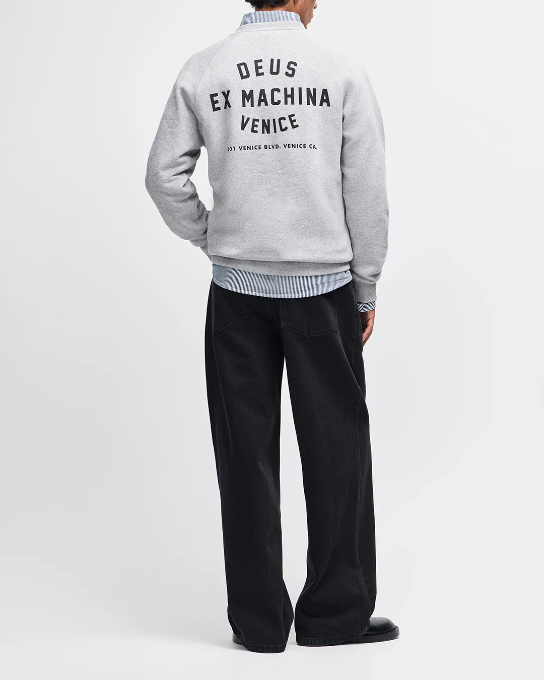 Venice Address Crew - Grey Marle - Image 6