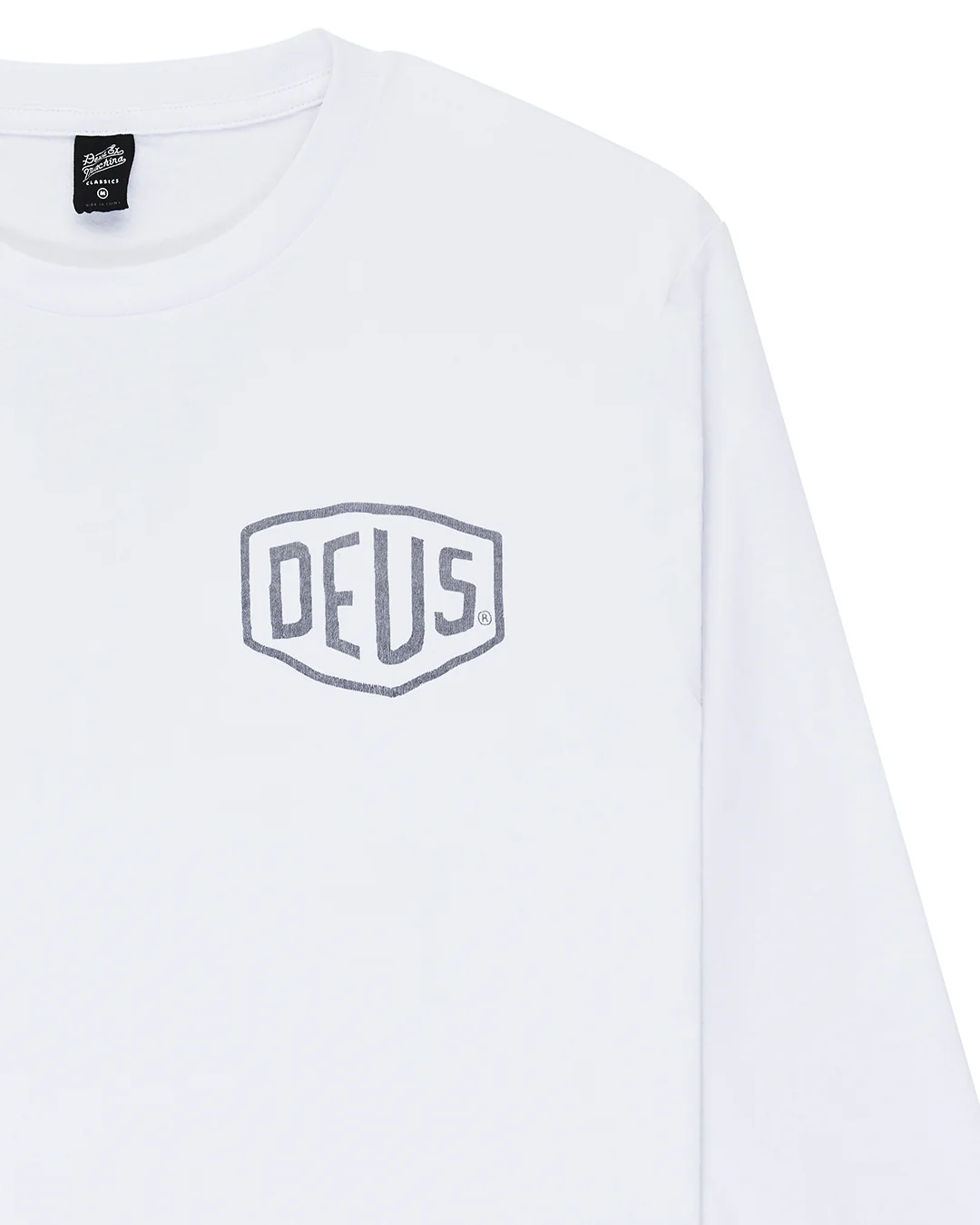 Venice Long Sleeve Tee - White - Image 8