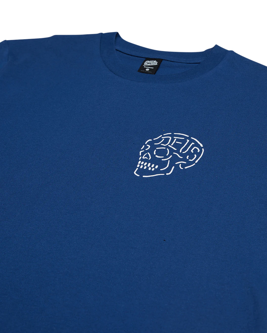 Venice Skull Tee - Mechanic Blue - Image 8